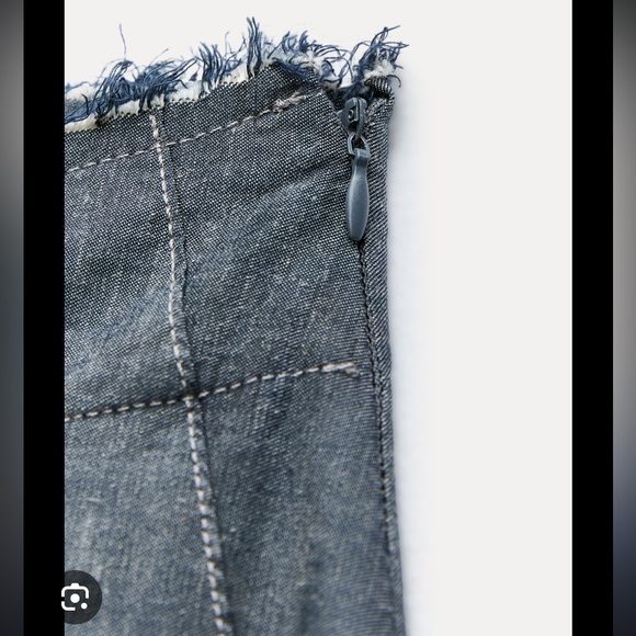 ZARA PLEATED MIDI SKIRT - Picture 6 of 8